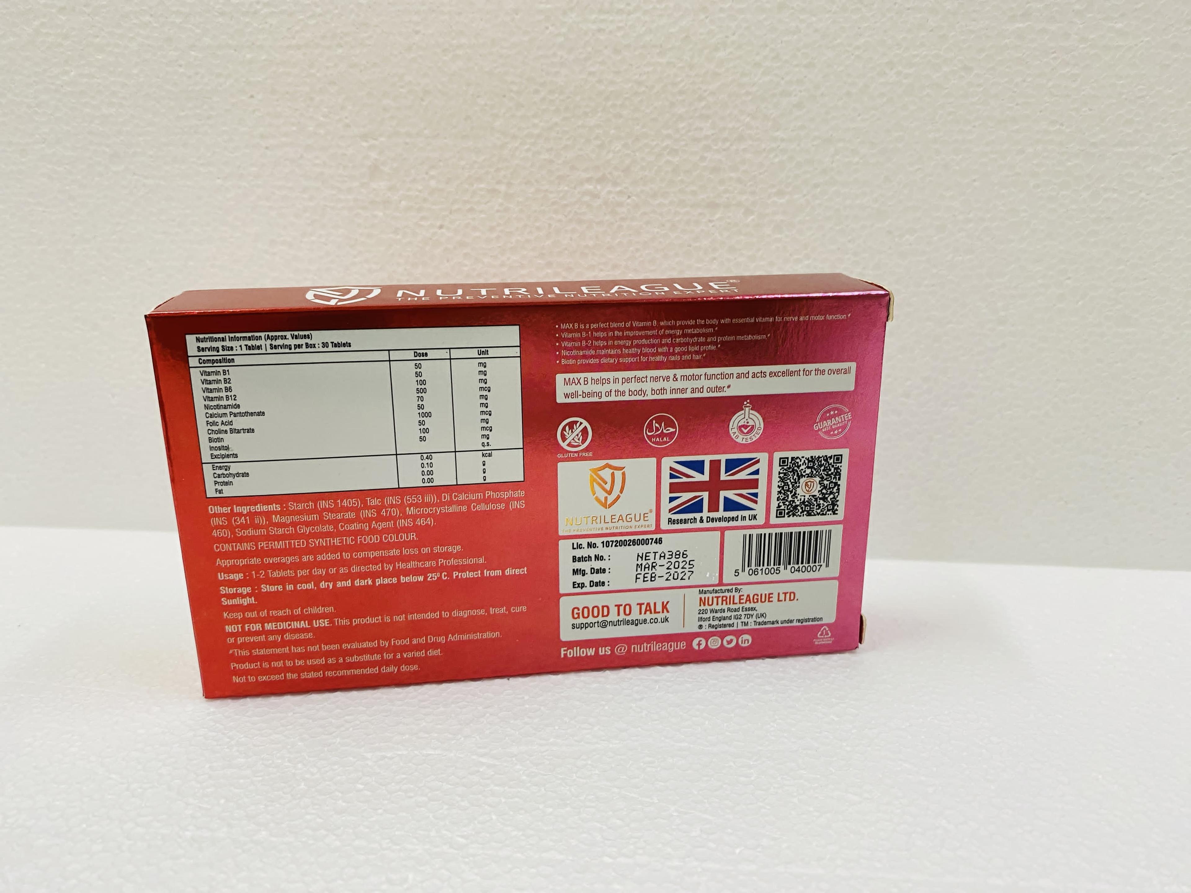 Max-B Tablets