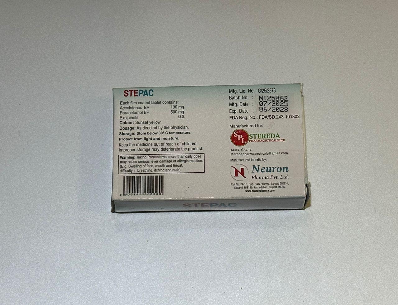 Stepac Tablets